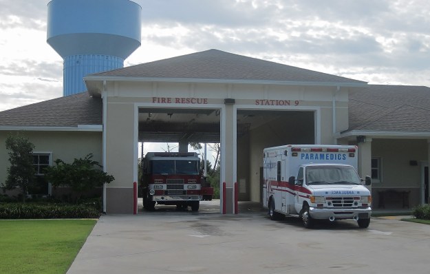 Scope of Work - Fire Station: All site work, retention and drainage improvements. An environmentally sensitive project due to proximity to the Indian River Lagoon.